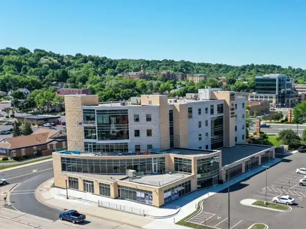 Aerial view of a Brennan Companies development project