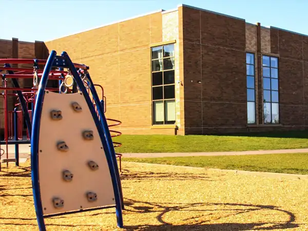 School building and playground project by Brennan Companies