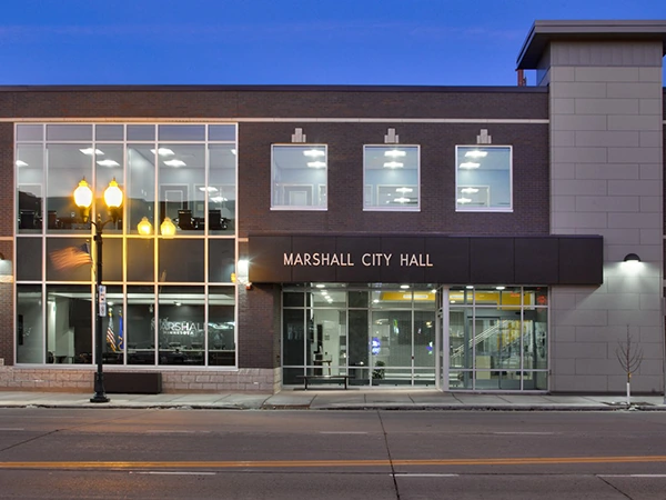 Marshall City Hall, a featured Brennan Companies project